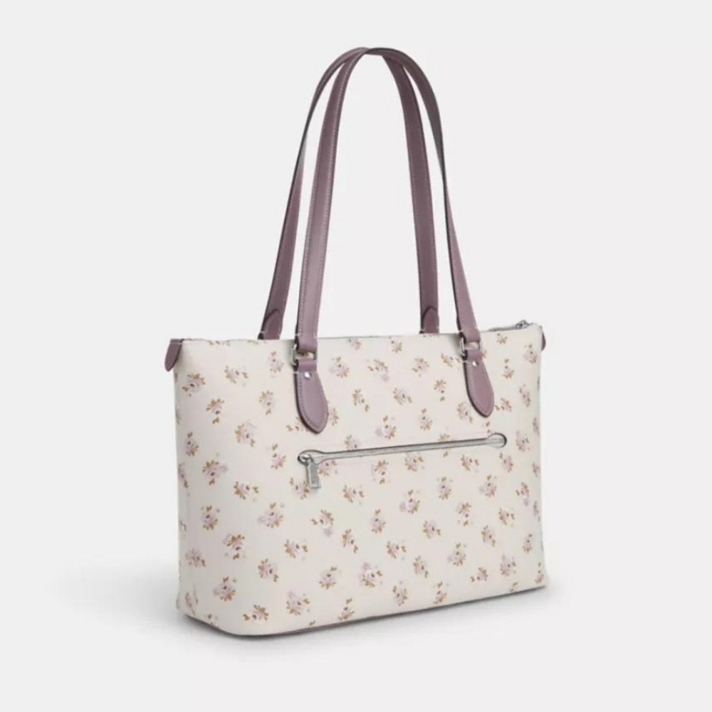 NWT Coach Gallery Large Tote Bag With Floral Print Retail$345π - Picture 2 of 8